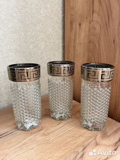 Набор стаканов 12 штук новые