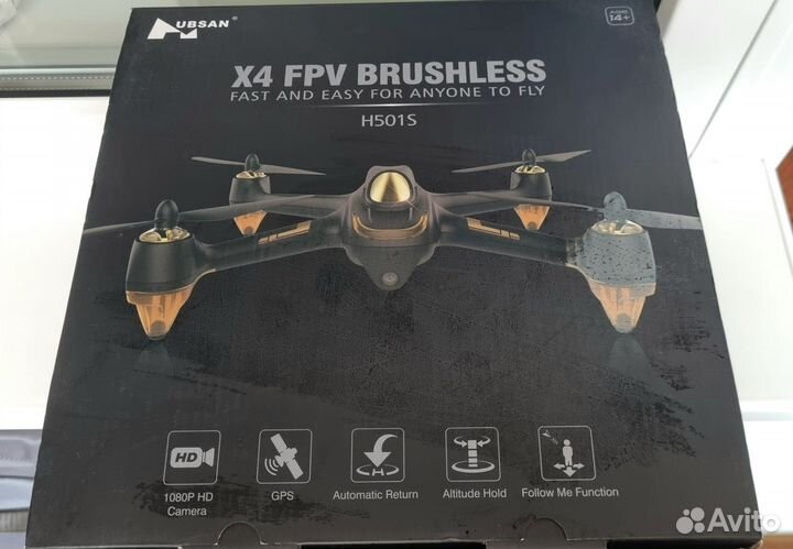 Квадрокоптер Hubsan X4 FPV h501s