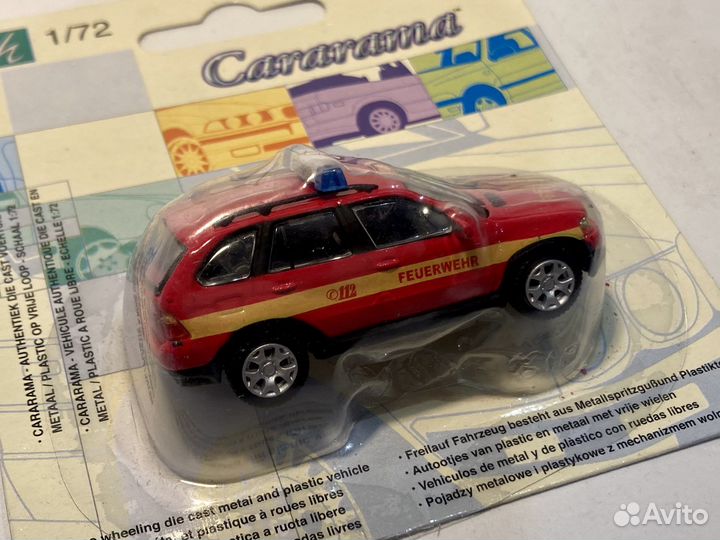 Масштабная модель BMW X5 1:72 Cararama
