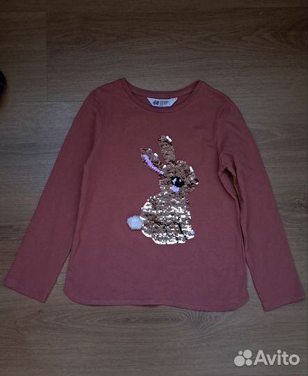 Одежда для девочки H&M и др. р.122, 128