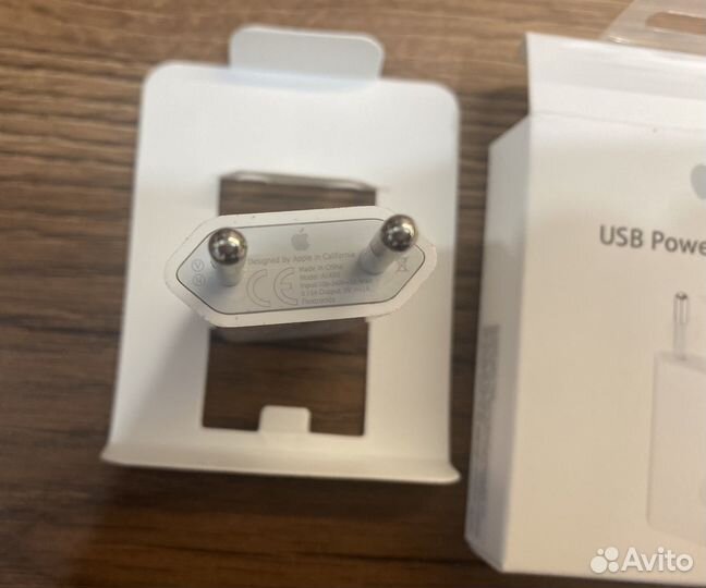 Оригинальный блок питания Apple (usb адаптер)