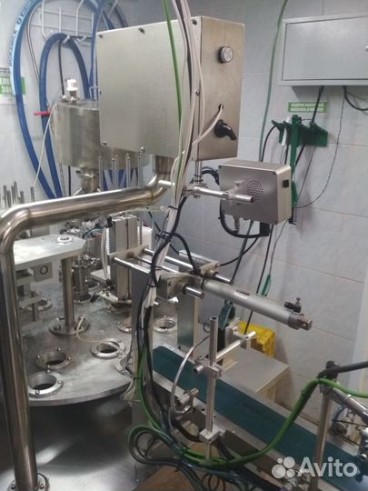 Автомат розлива и фасовки в стаканы (16 поз-стол)