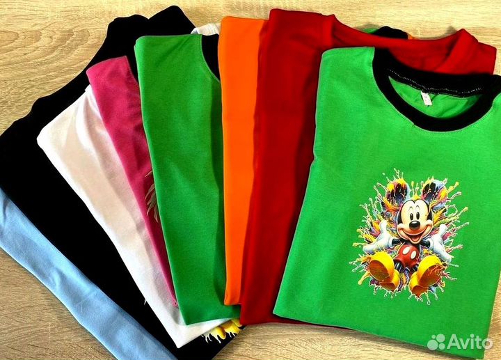 Печать на футболках Футболки оптом