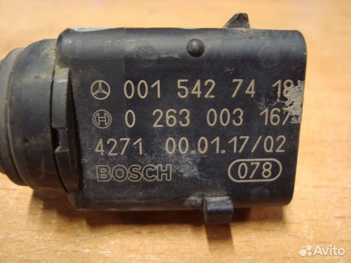 Датчик парктроника C215 A0015427418