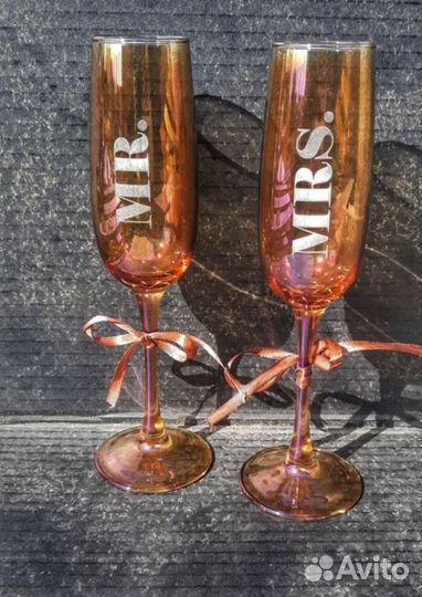 Свадебные бокалы - Лучший подарочный набор