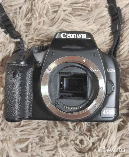 Зеркальный фотоаппарат EOS Canon 450D 18-55 mm