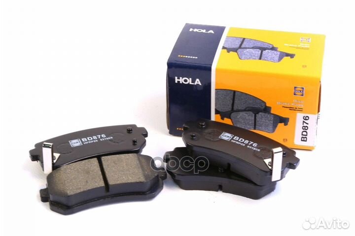 Тормозные колодки дисковые (задние) hyundai ix3