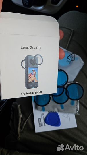 Защитные линзы insta360 x3