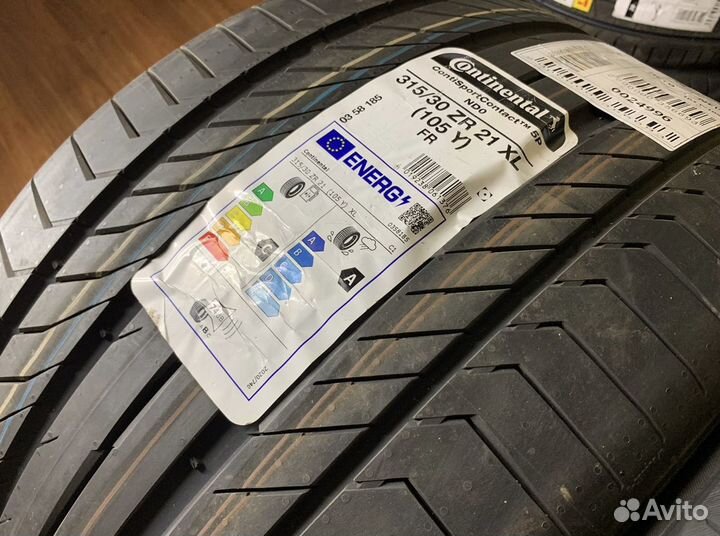 Continental ContiSportContact 5P 315/30 R21 и 275/35 R21