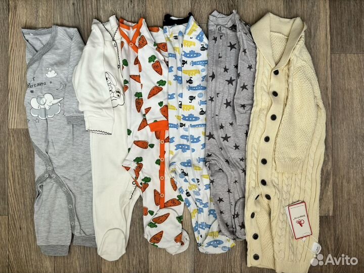 Пакет вещей на мальчика 80-86