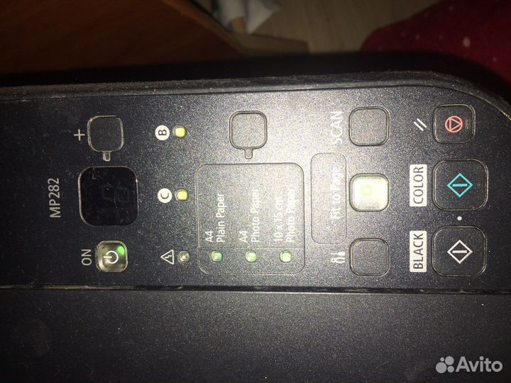 Принтер струйный canon mp282