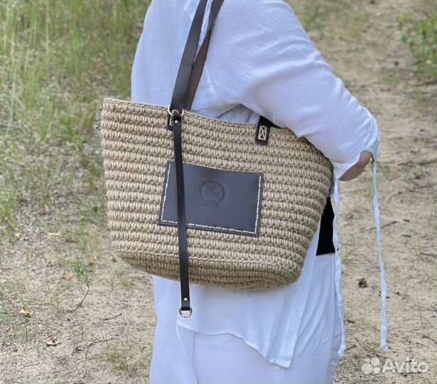 Сумка женская из джута Cesta-T