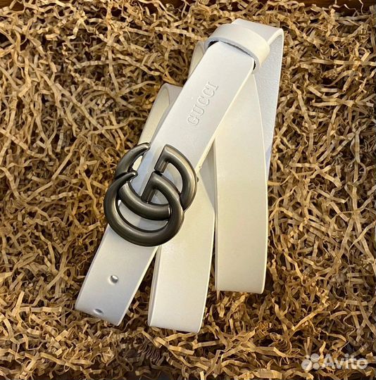 Ремень женский тонкий