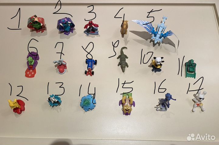 Игрушки из киндера