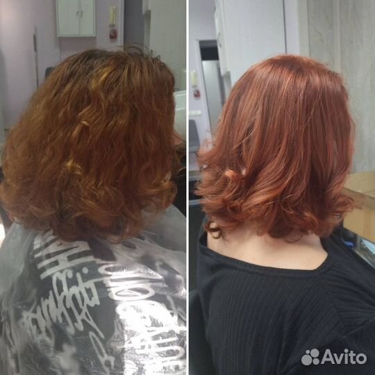 Окрашивание волос в различных техниках