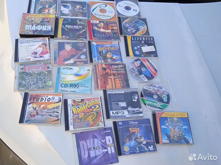 Диски игры фильмы