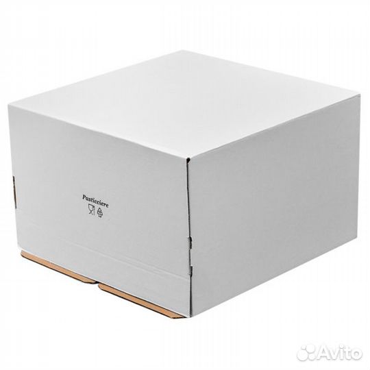 Коробка для торта 30 х 30 х 19 см