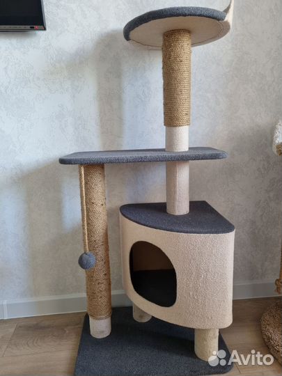 Домик для кошки с когтеточкой бу