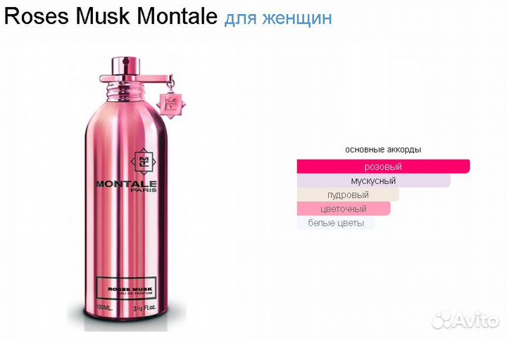 Духи Montale Roses Musk 100 мл