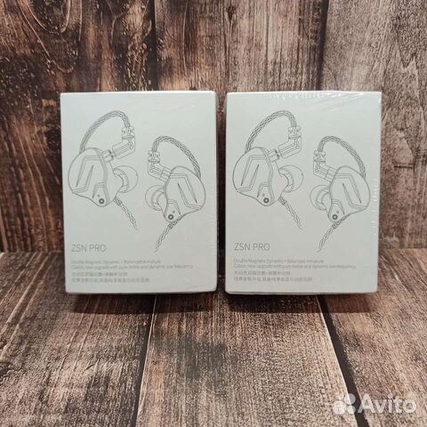 Hi-Res наушники KZ ZSN PRO+пенные амбушюры