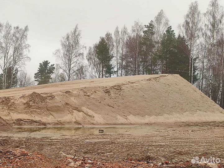 Щебень,Песок