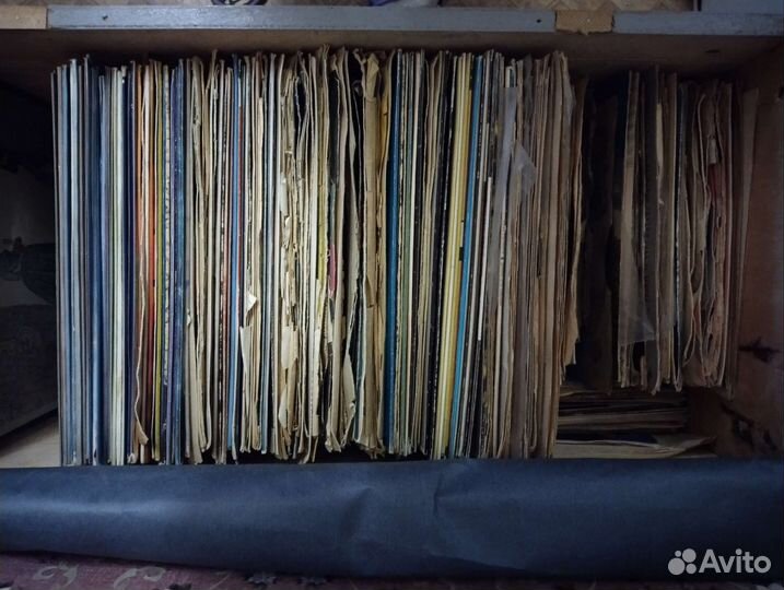 Коллекция грампластинок: классика, эстрада