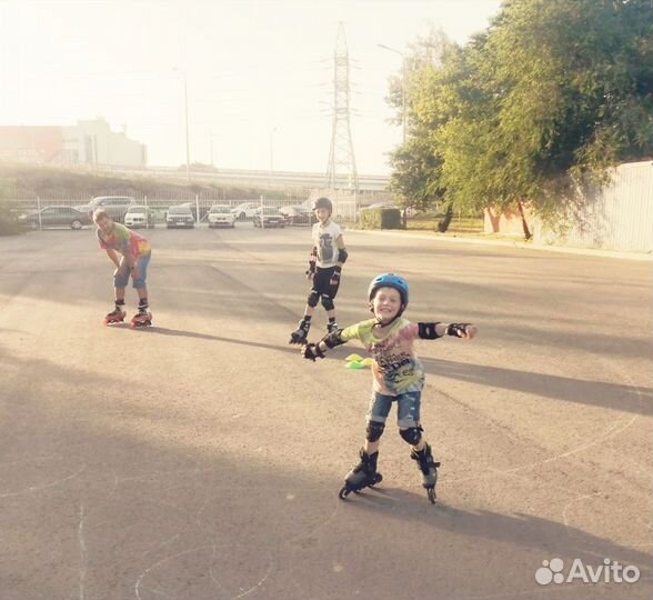 Обучение катанию на роликах: тренер, инструктор
