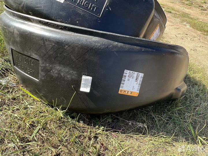 Подкрылок hyundai solaris