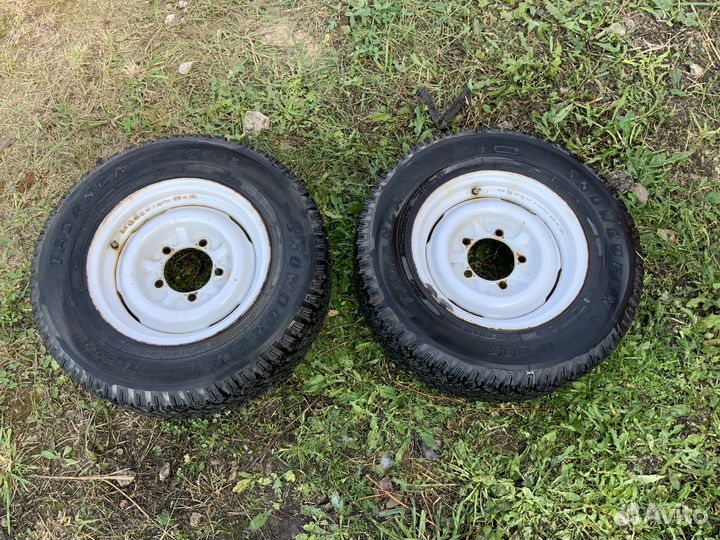 Колеса зимние 2шт Газ24 5x139.7 R14