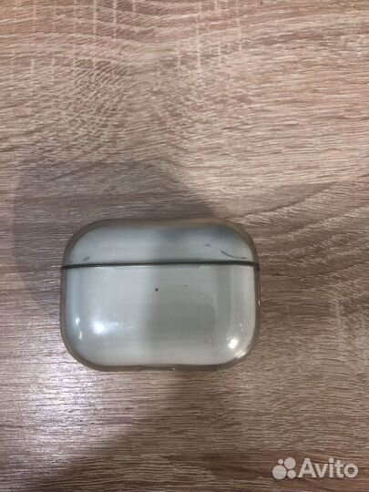 Чехол на AirPods Pro 2 прозрачный