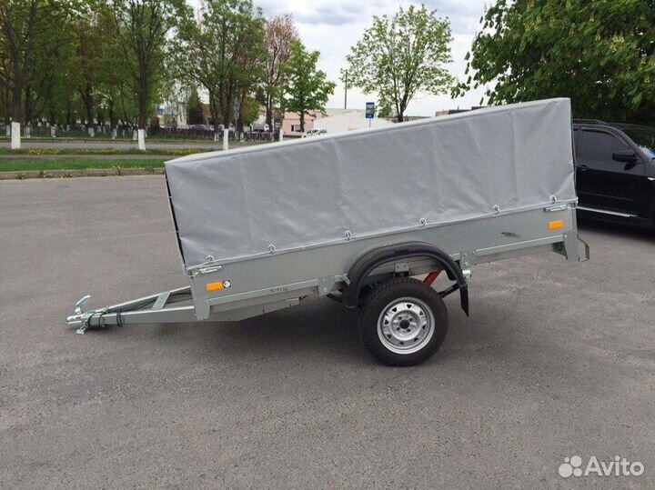 Автоприцеп легковой sst-02 c тентом 