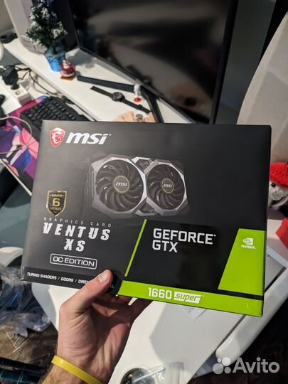 GTX 1660 Super MSI ventus XS OC 6 Гб Ситилинк