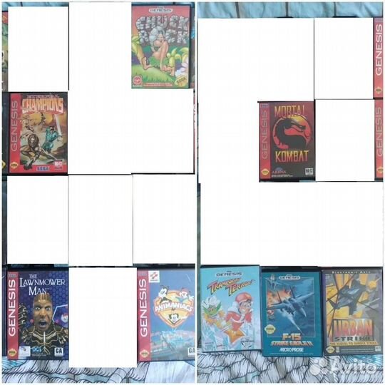 Игры лицензия Sega Genesis / Mega Drive