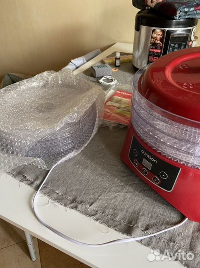 Дегидратор oursson DH3501D красный