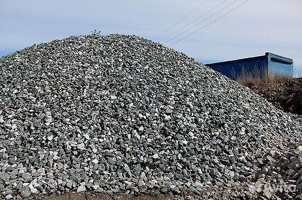 Щебень. Фал