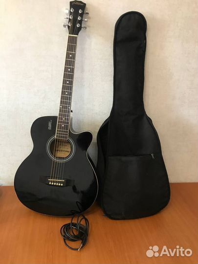 Полуакустическая гитара бу