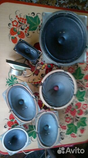 Динамики-головки и электр. лампы