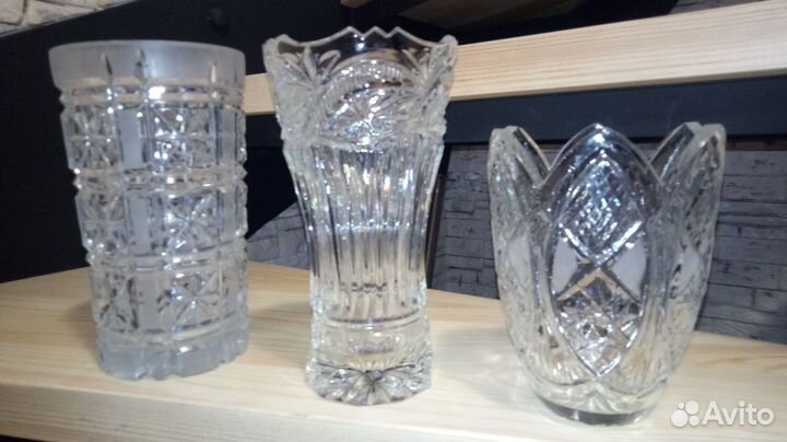 Хрустальная посуда СССР бу