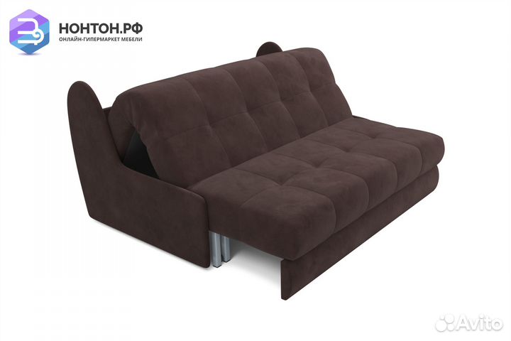 Диван аккордеон Барон №2 коричневый