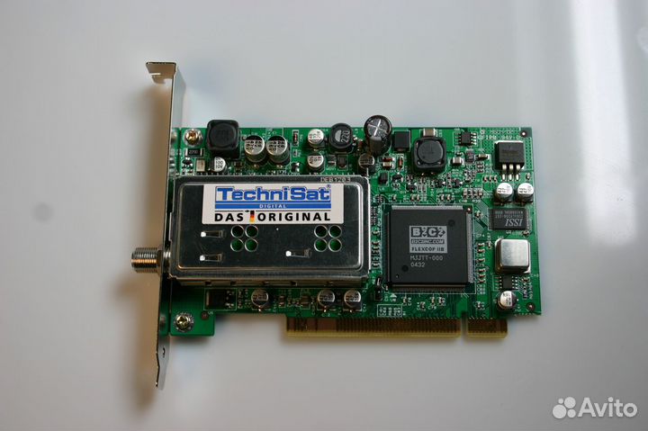 DVB-S тюнер И интернет плата technisat skystar 2