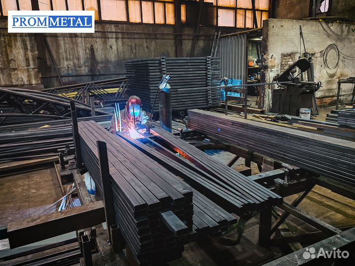 Ангар / Металлоконструкция / Производство ангаров