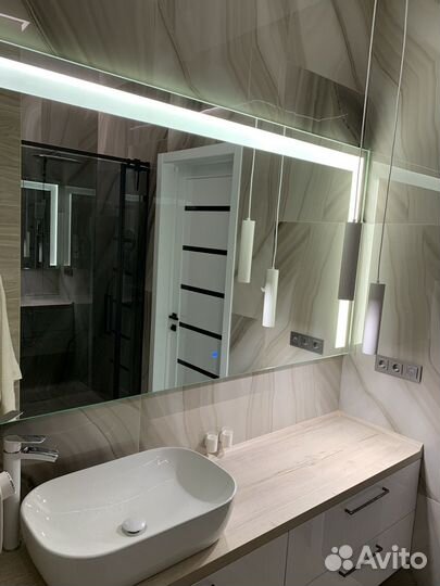 Зеркало с подсветкой на заказ