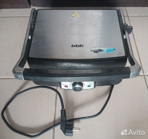 Электрогриль BBK BEG2001 Black/Silver