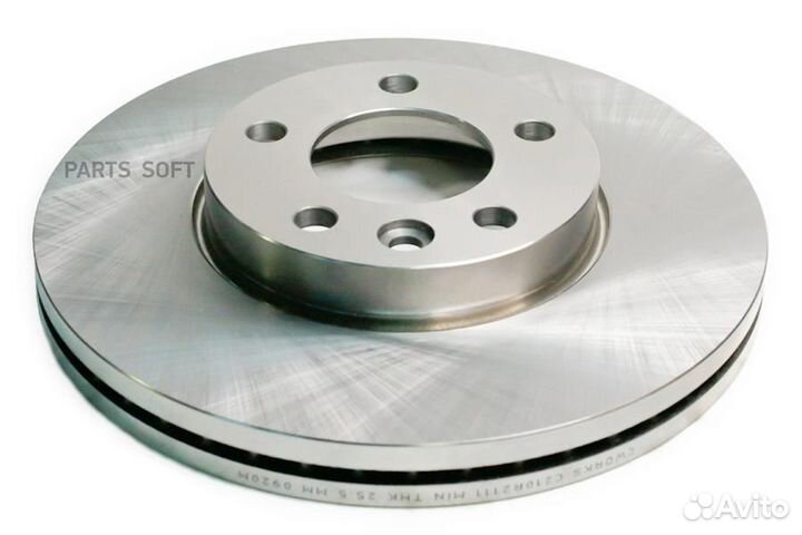 Cworks C210R2111 Диск тормозной передний