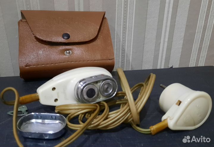 Ретро электробритва харьков, СССР, винтаж, б/у