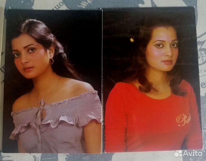 Актеры индийского кино. Открытки