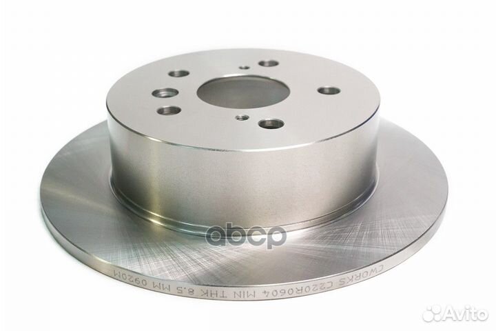 Тормозной диск задний C220R0604 cworks