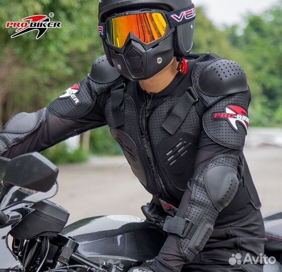Черепаха защитная ProBiker черная