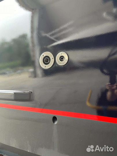 Самодельный проход борта (выхлоп)