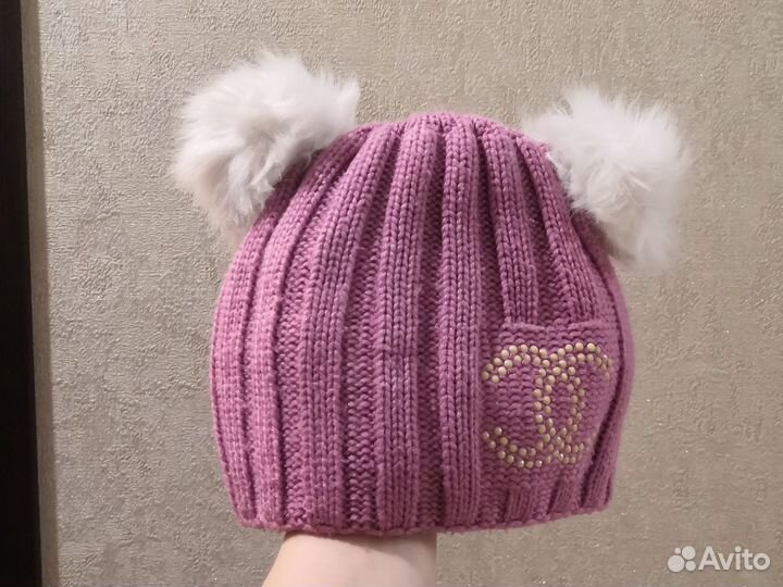 Шапка зимняя для девочки
